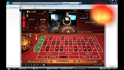 casino live roulette demo